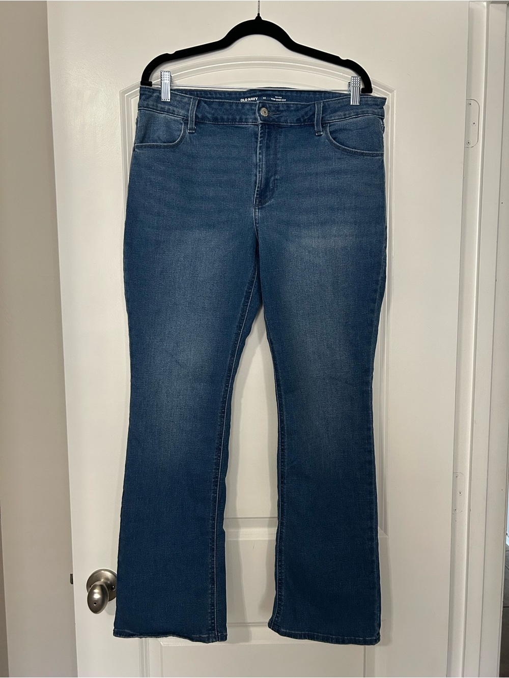 Old Navy Dark Blue Flare Jeans